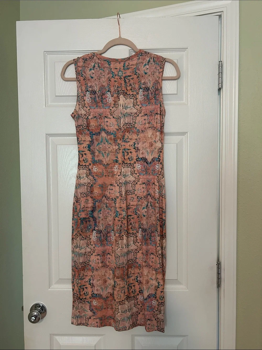 Peruvian Connection Halcyon Dress in Blush